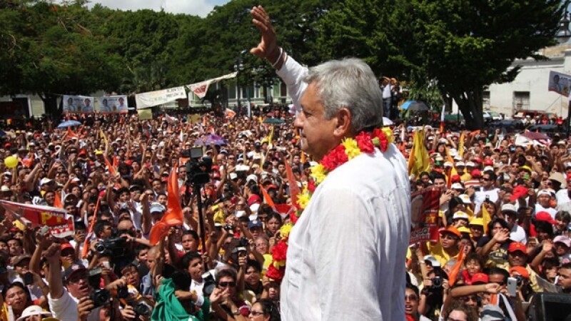 lopez obrador hizo un cierre de campaña estatal en merida