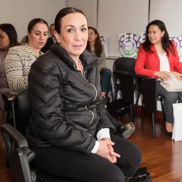 Plática de Nathaly Marcus en Bienesta