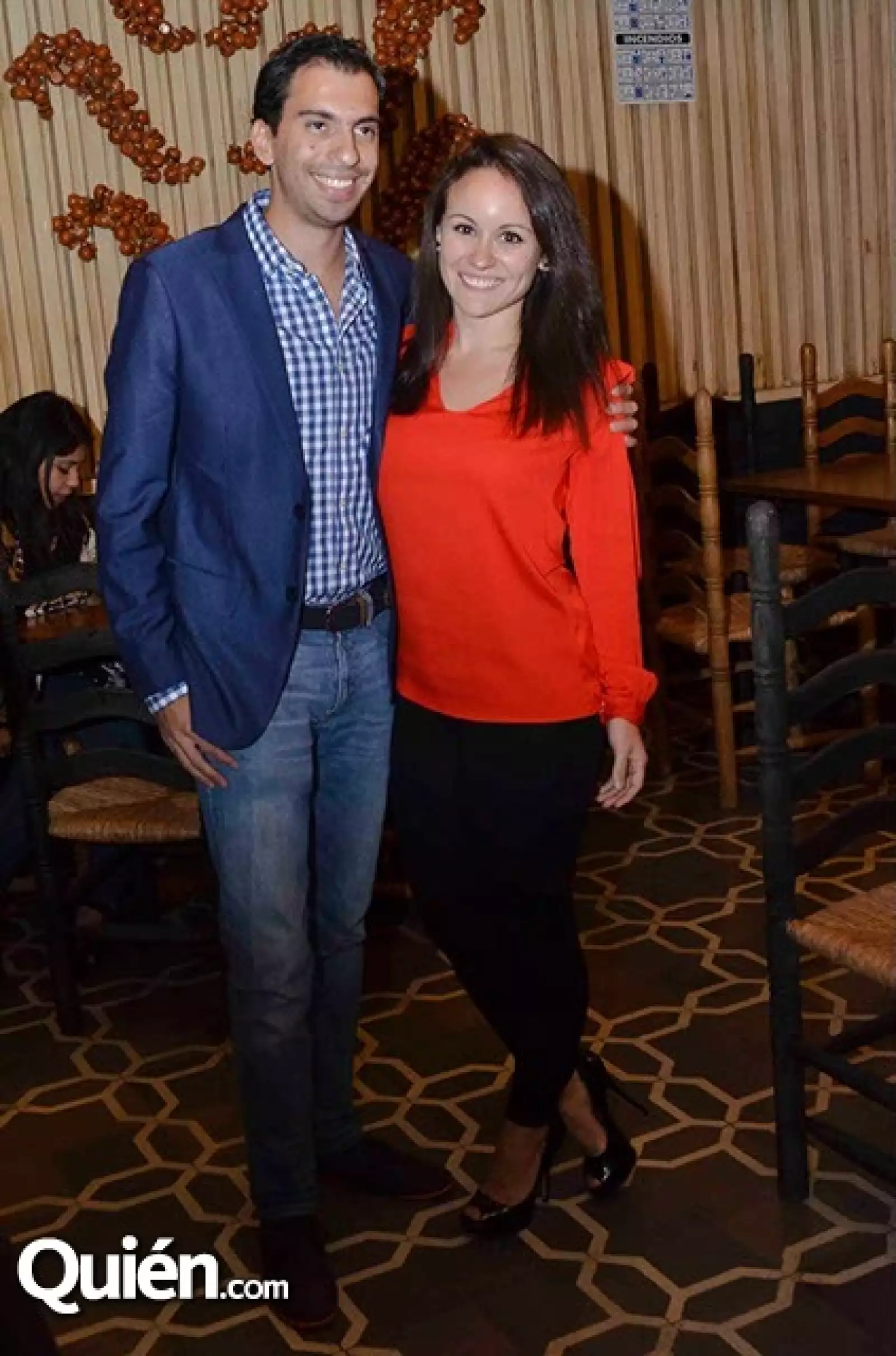 Rodrigo Espinosa y Stephanny Peral.