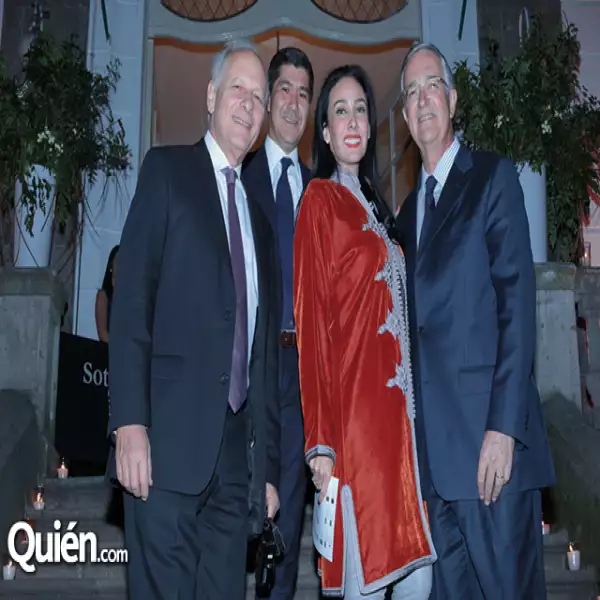 Axel Stein, Jorge Nikaido, María Laura Salinas, Ricardo Salinas Pliego