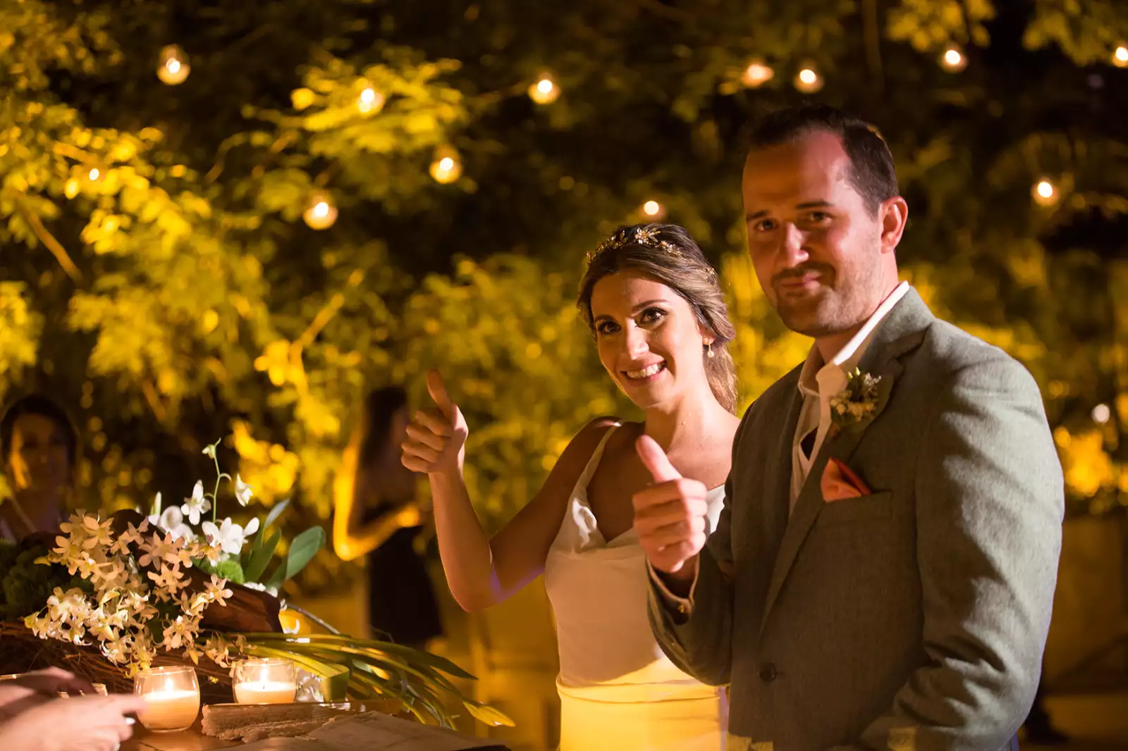 Boda civil de Lorena Véjar y José Ángel de la Garza