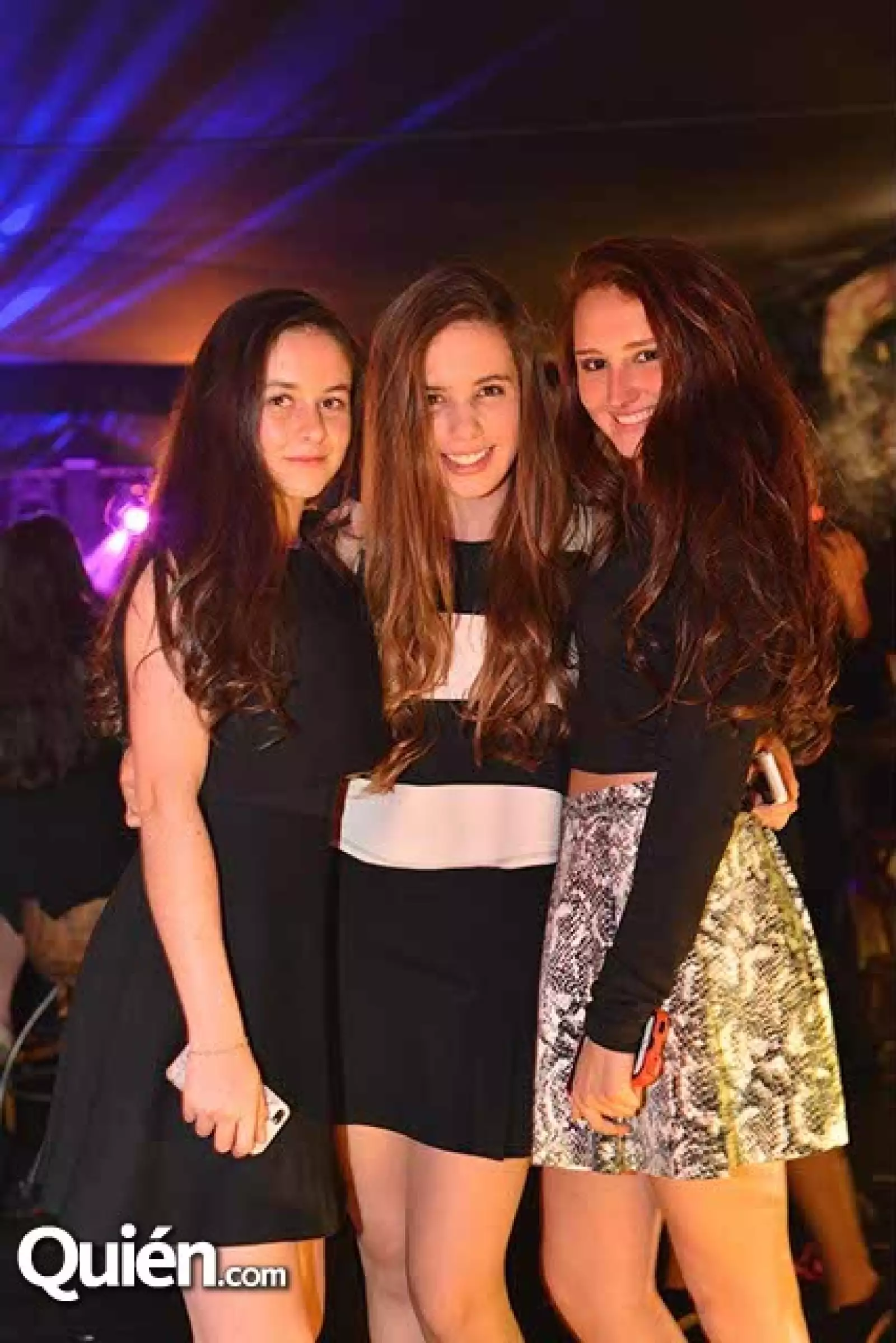 Majo Cortina,Mariana Arriaga y Tani Palcazar.