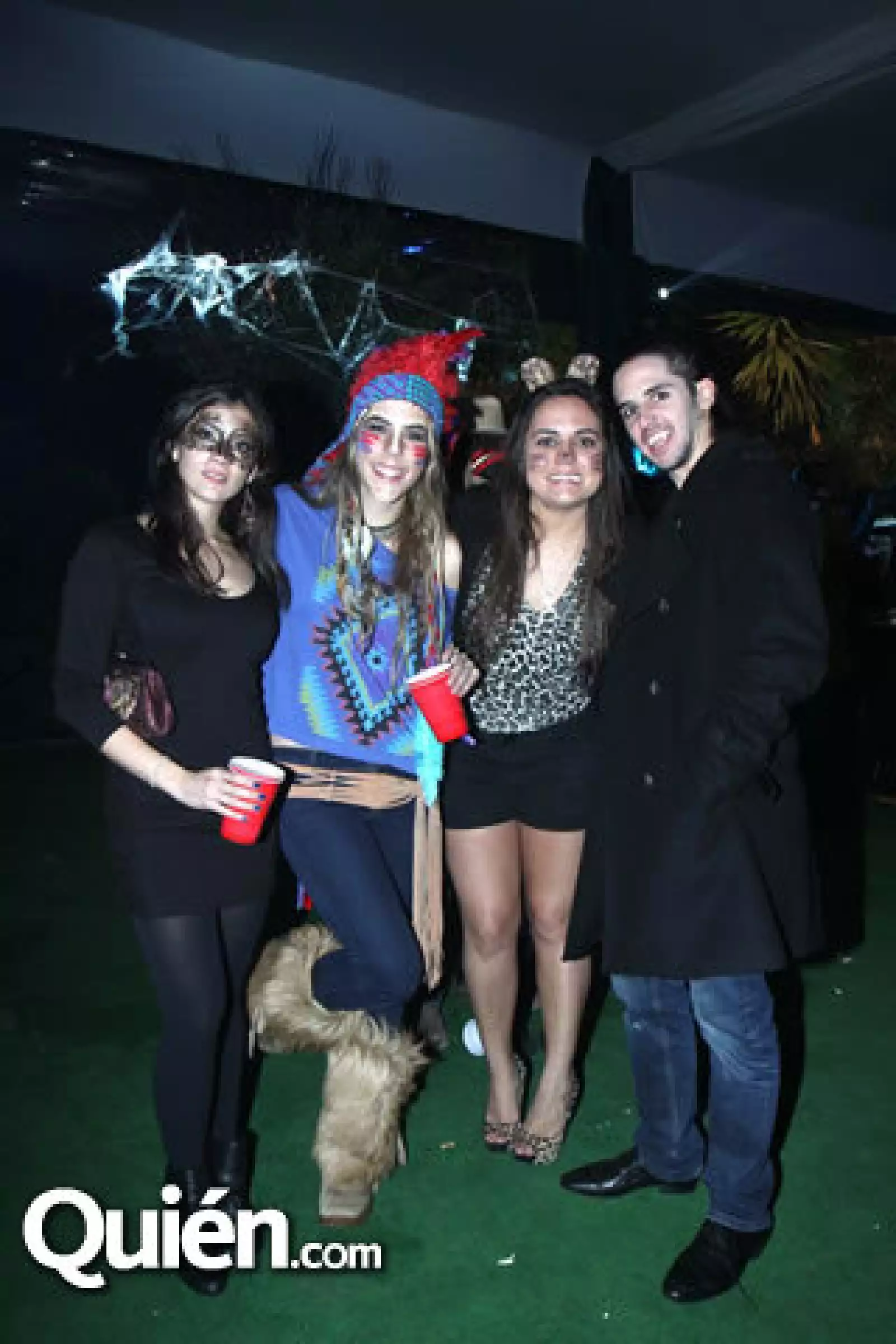 Majo Abreu,Ana Steven,Anabel Sanchez y Alberto Lorenzo