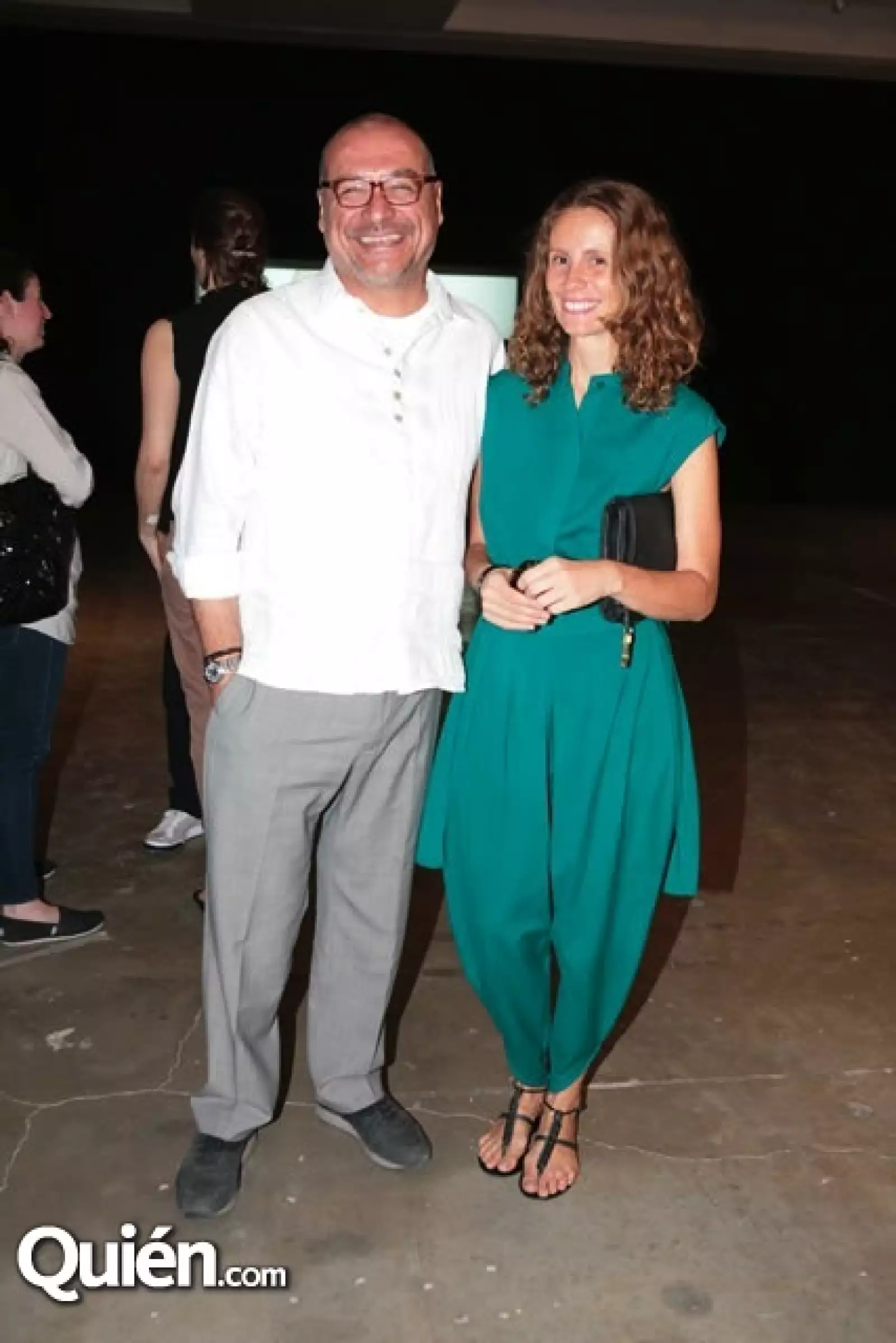 Ramiro Martínez y Mónica Manzutto