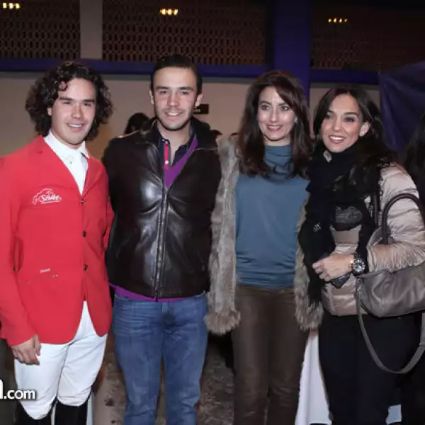Juan José Cendejas, Antonio Chedraui, Montse Arosemena y Rocío Brandon