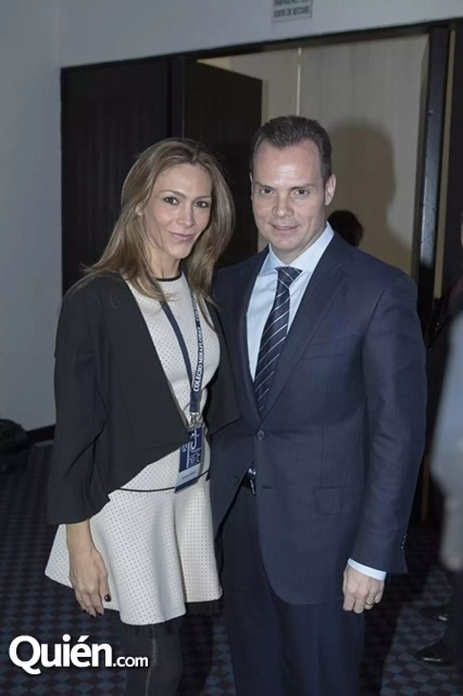 Marcela Vázquez y Olegario Vázquez Aldir