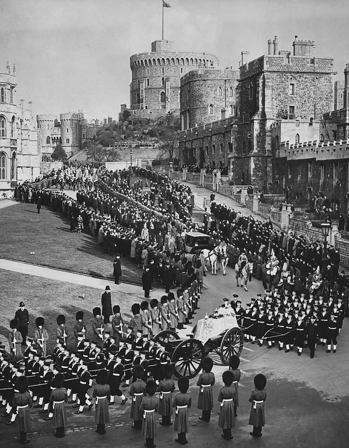 Funeral del rey Jorge VI