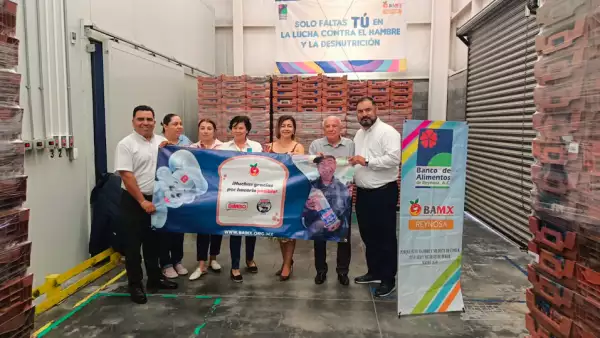 Los paquetes donados se distribuyeron en 16 Bancos de Alimentos de diferentes localidades de México.