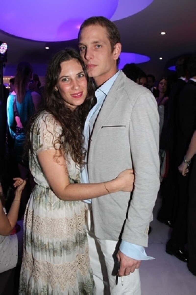 Tatiana y Andrea en una fiesta con motivo del Festival Internacional de Cannes en mayo pasado.