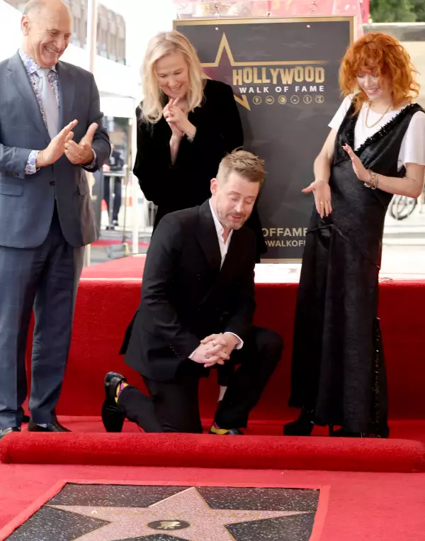 Macaulay Culkin Honored With Star On Hollywood Walk Of Fame