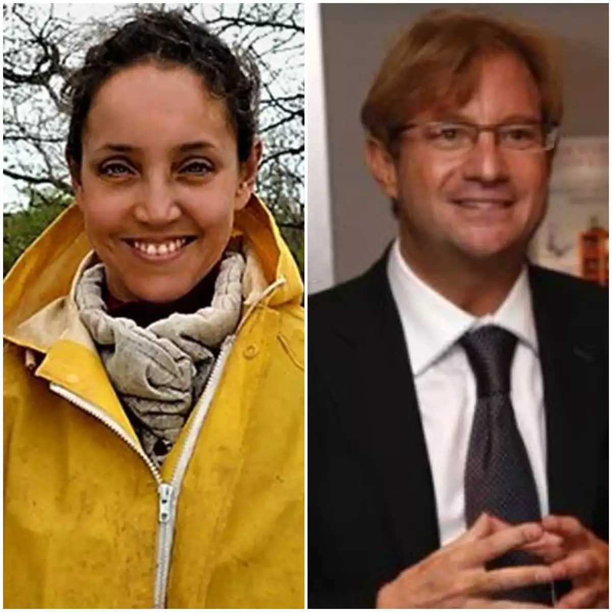 Mariana Peñalva y Andrés Roemer
