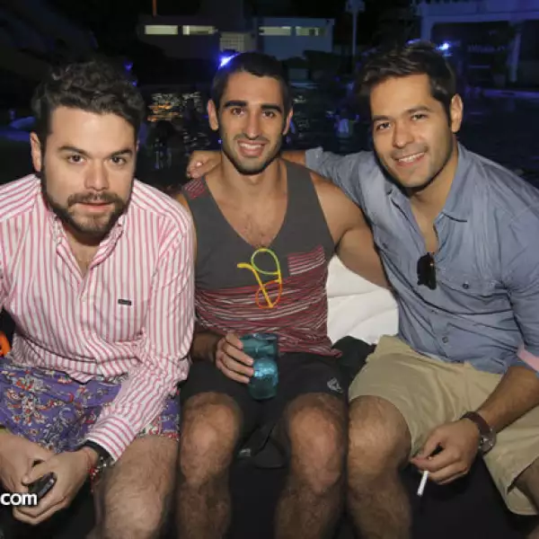 Luis Felipe Quijano, Miguel Herrera y Xavier Maxemin