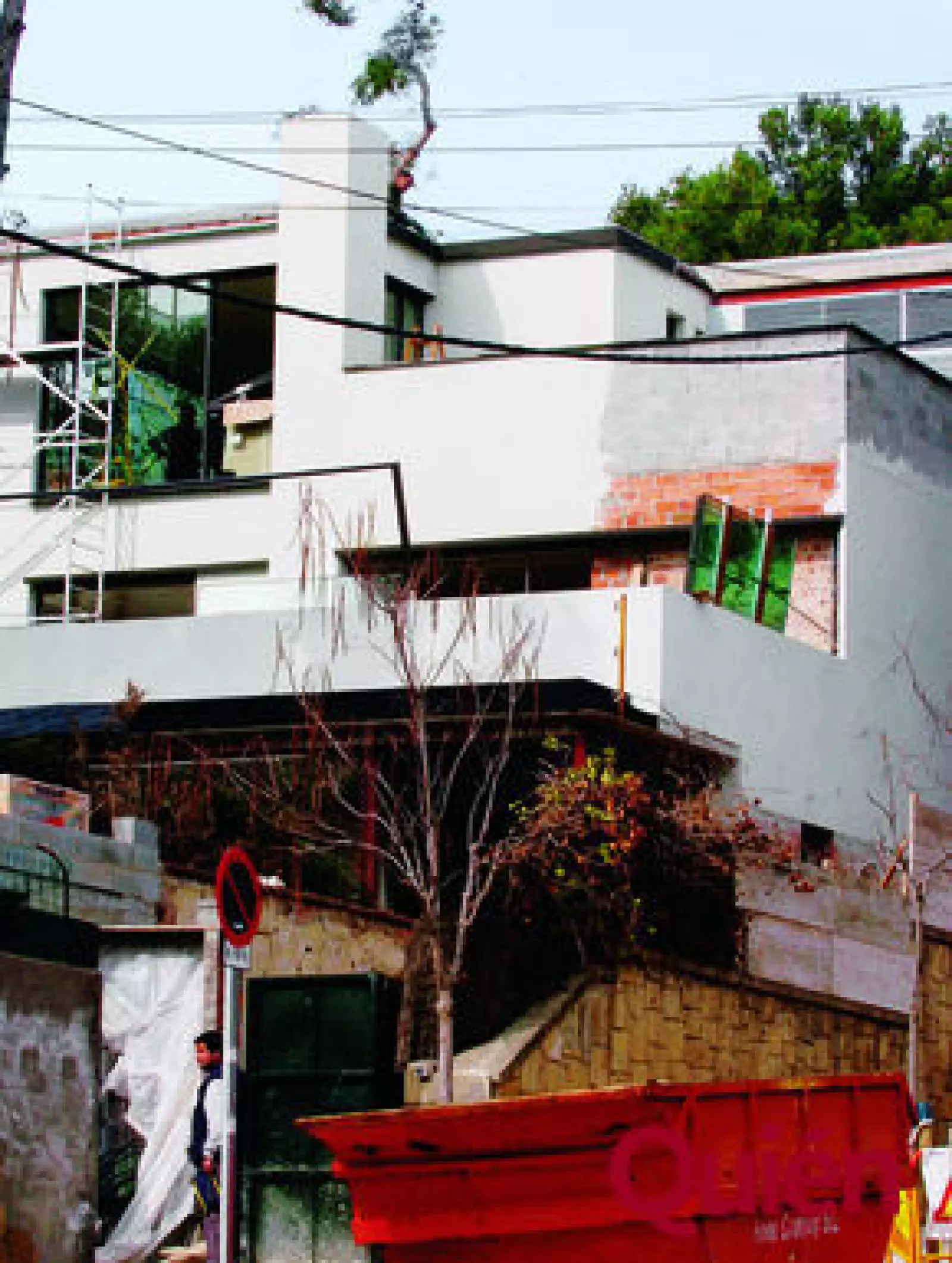 Casa en construcción de los Duques de Palma