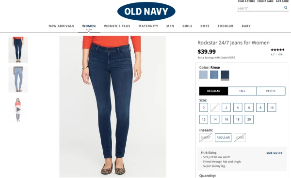 Jeans Old Navy