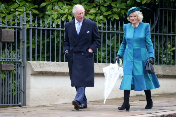 Royals Attend Christmas Day Church Service