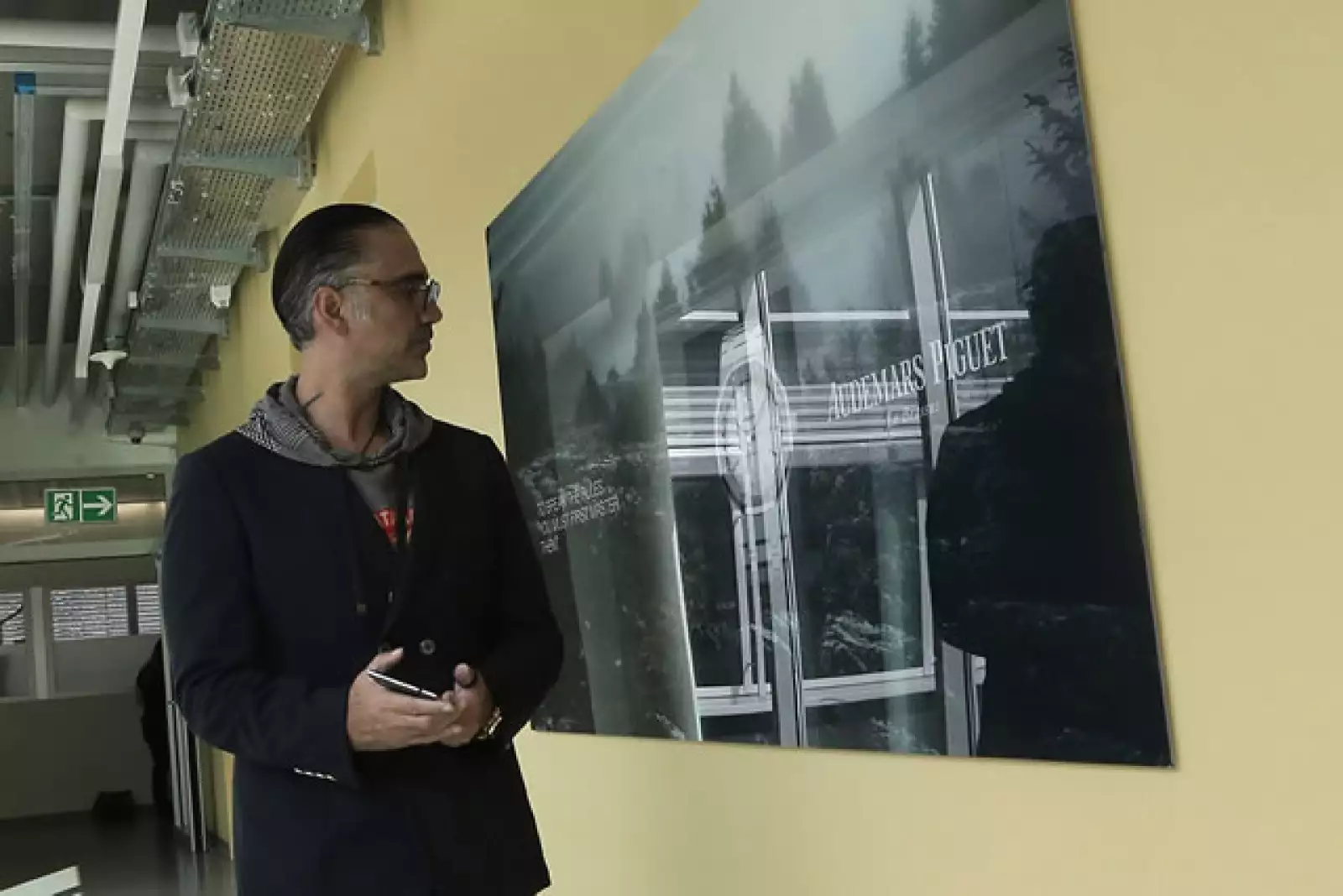 Para cerrar con broche de oro visitó el Museo Audemars Piguet donde atestiguó la herencia de la compañía familiar y su compromiso con las más finas tradiciones.