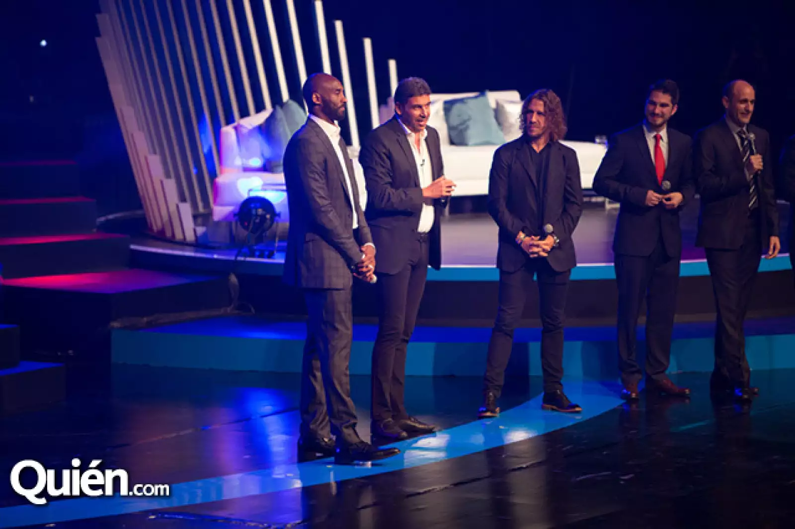 Kobe Bryant, Arturo Elías Ayub y Carles Pujol