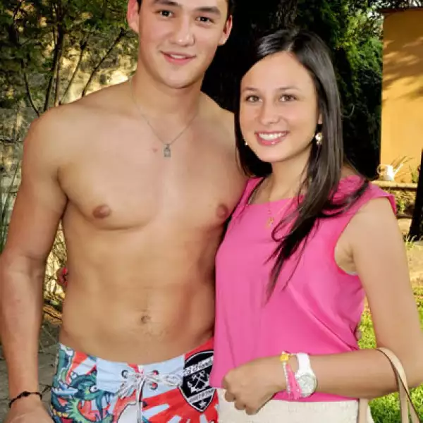 Manuel Mancillas y Karina Guzmán