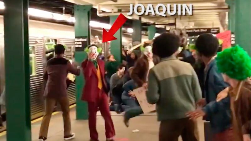 The Joker en acción