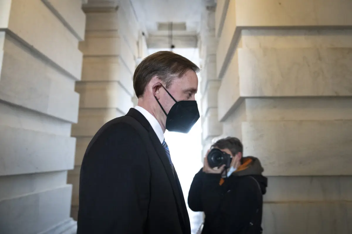 National Security Advisor Jake Sullivan Briefs Senators On Ukraine And Russia
