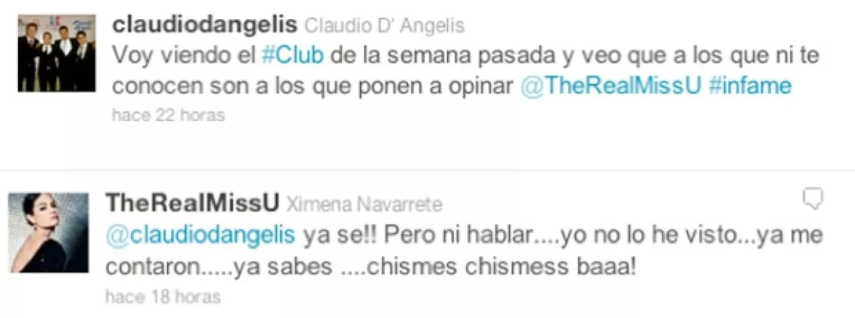 Ximena no quiere hacer eco de los rumores.