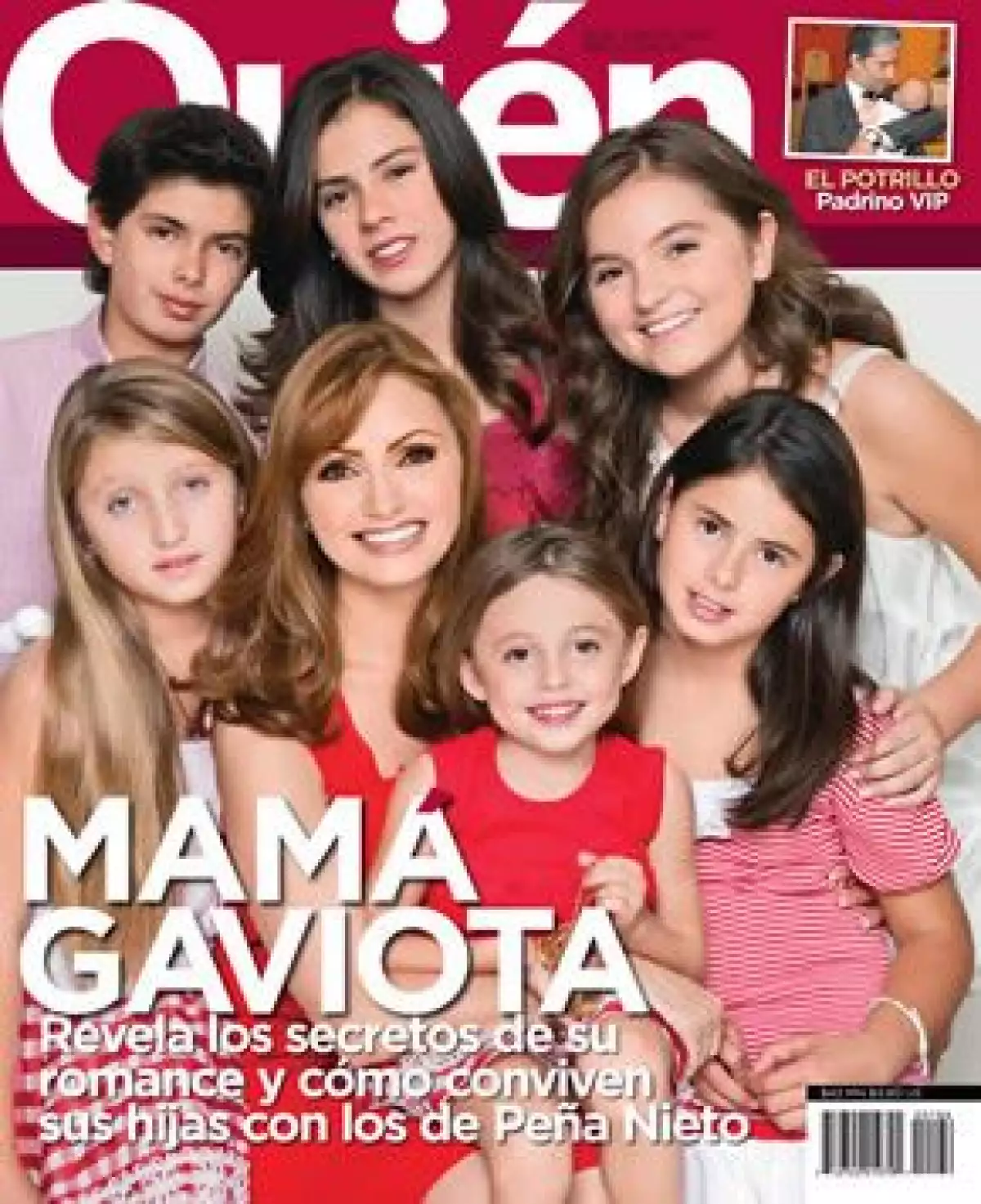 Angélica Rivera aparece en la edición 193 de la revista Quién, la cual ya está a la venta.