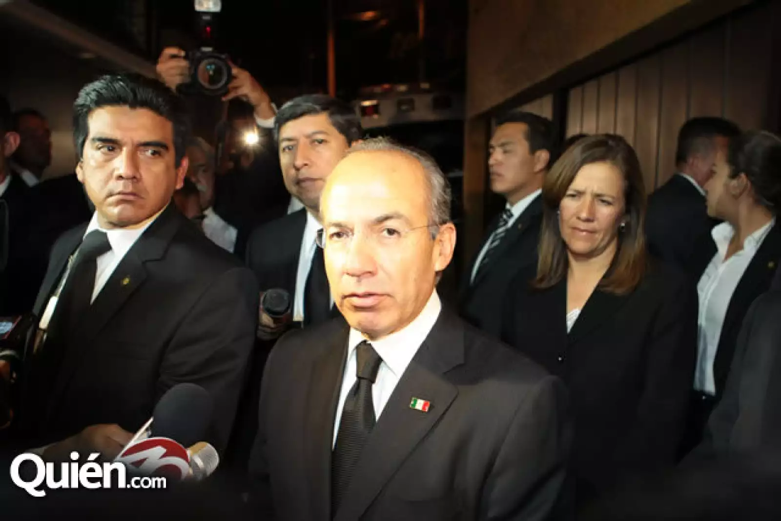 Felipe Calderón y Margarita Zavala.