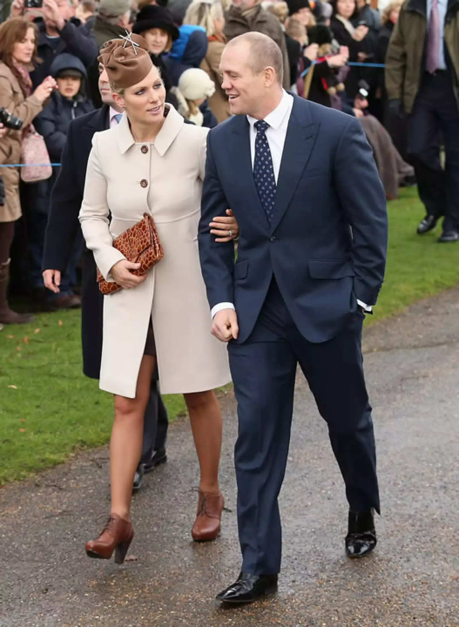 Zara Phillips y Mike Tindall.