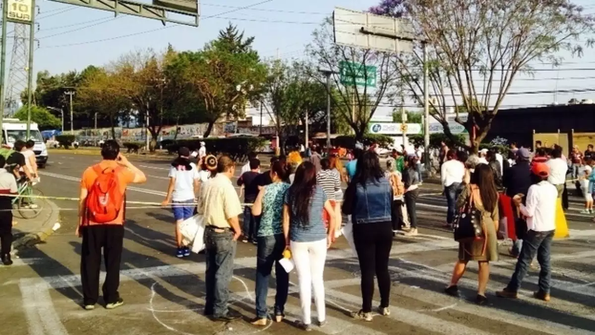 Protesta en Copilco