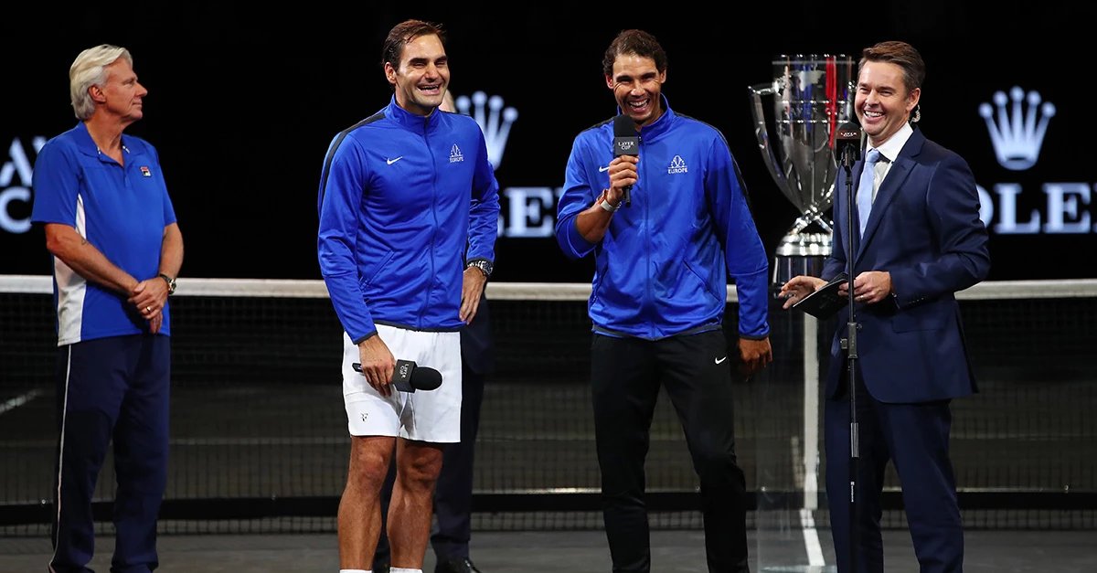 Roger Federer y Rafael Nadal