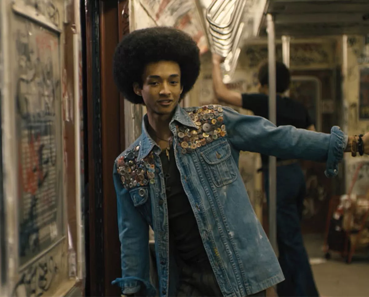 Jaden Smith en una escena de The Get Down
