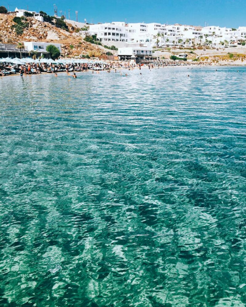 Michelle Salas compartió esta imagen desde Grecia.