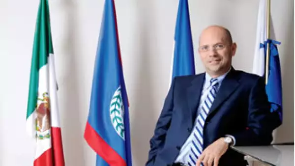 Roberto Albisetti, gerente de la IFC, pretende invertir 400 millones de dólares al año en México por los próximos tres o cuatro años. (Foto: Ramón Sanchez Belmont)