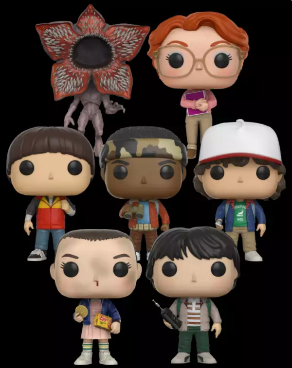 Kit de las figuras de vinil de Stranger Things
