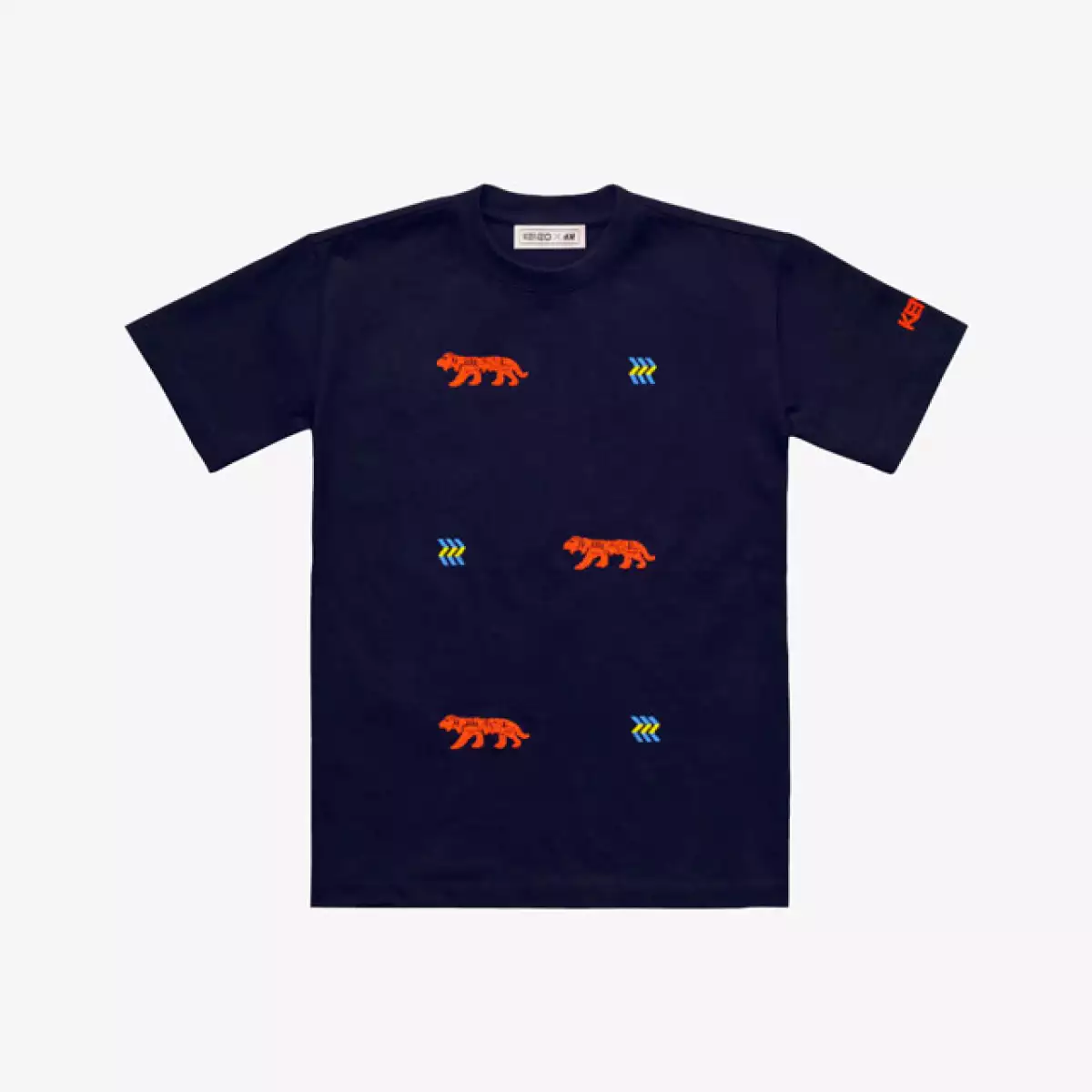 Playera con patrón étinico