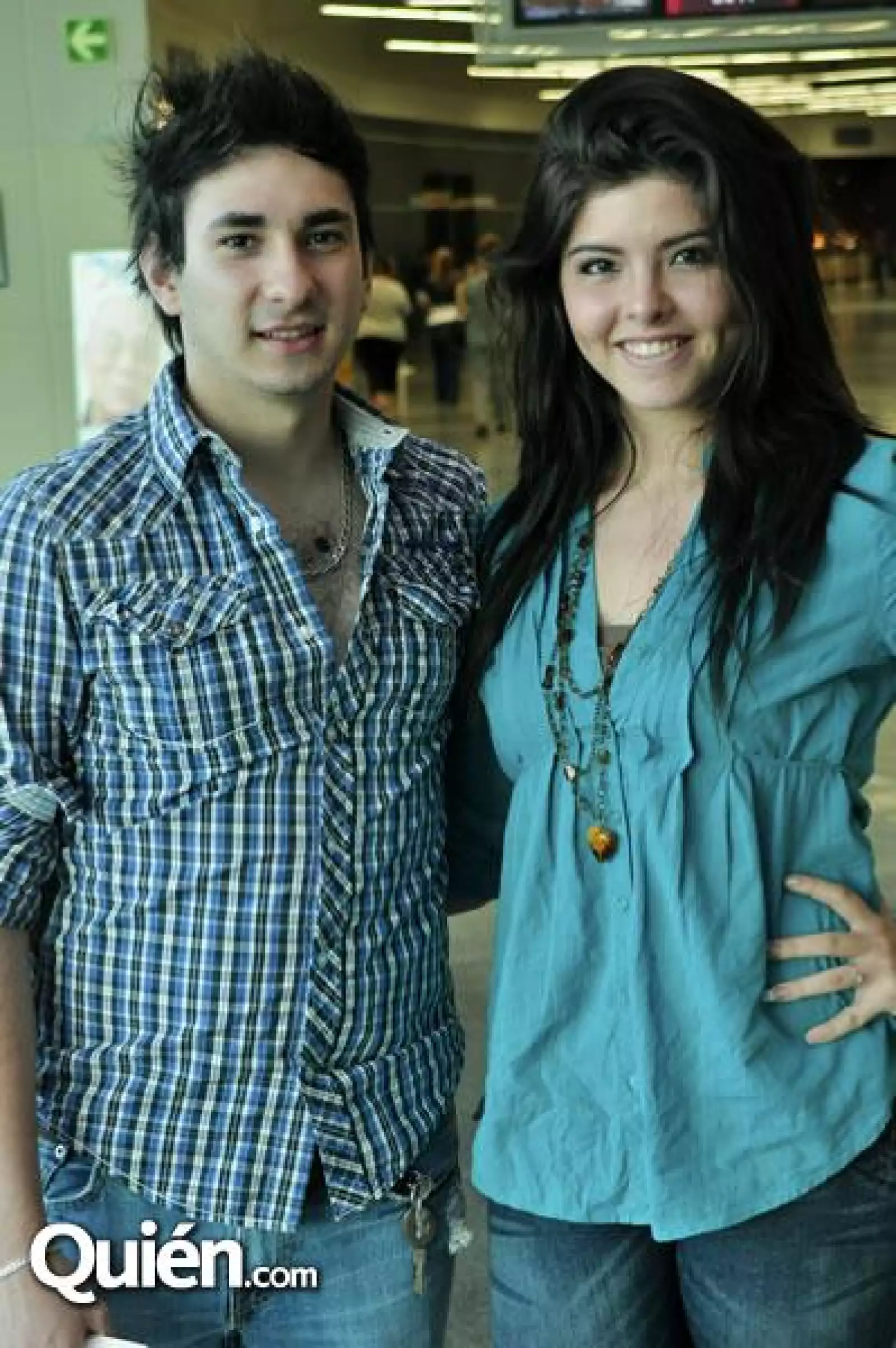 Angel Elizondo y Karen Canales