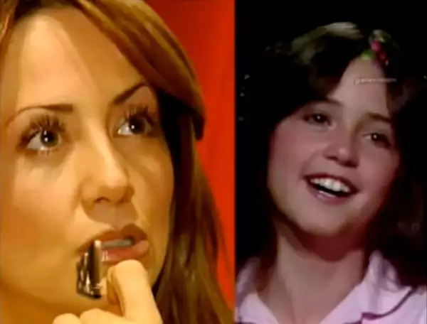 La bella conductora de televisión apareció por primera vez en la pantalla chica en la emisión XETU.