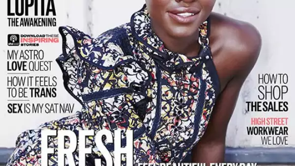 ELLE UK: Lupita Nyongo empieza el año con una increíble portada.