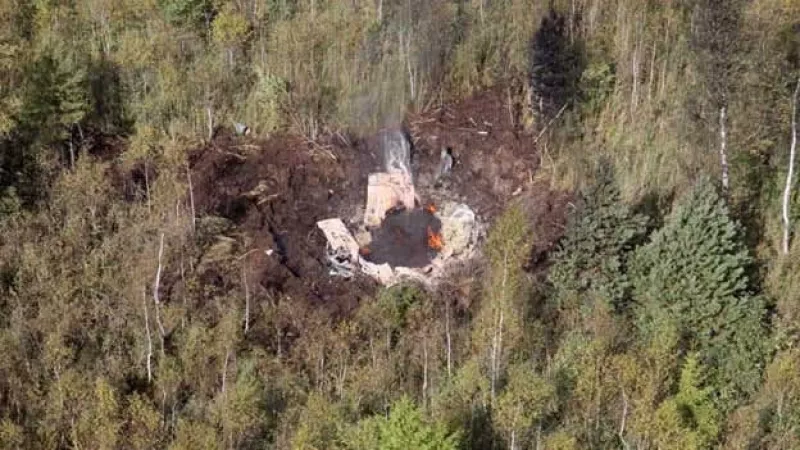 Lituania - choque de avión