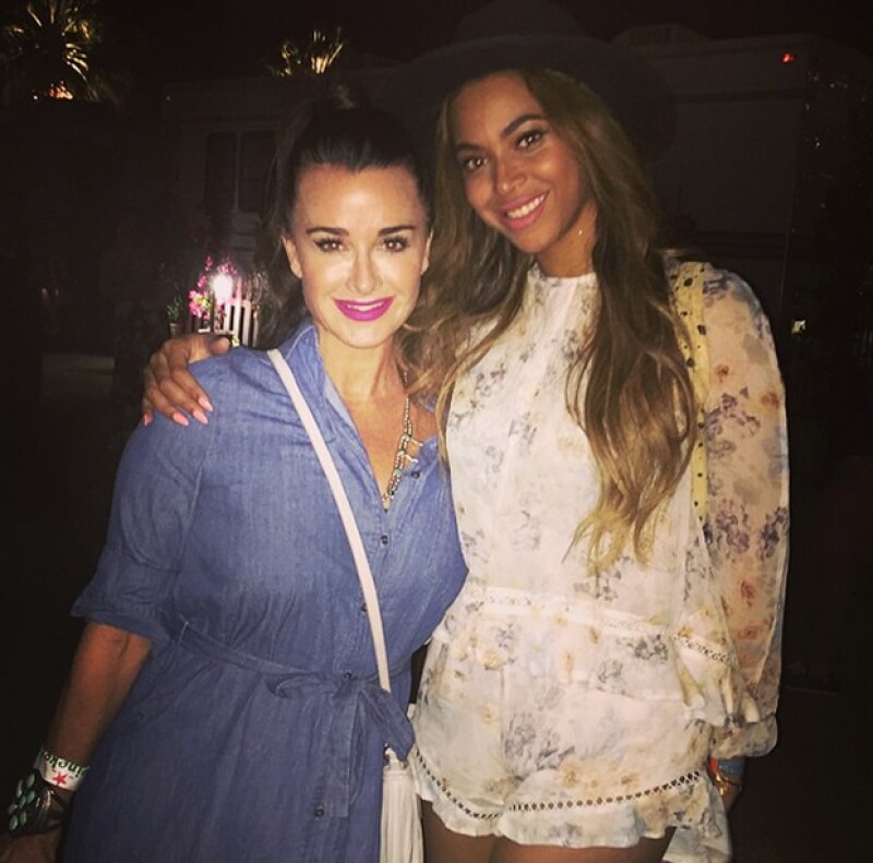Kyle Richards y Beyoncé