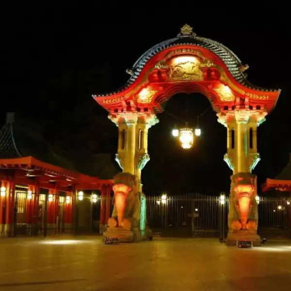 Edificio iluminado de Berl�n