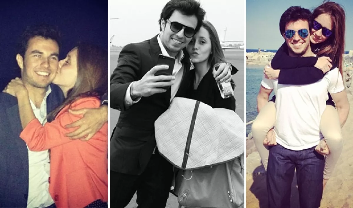 Fernanda gusta de publicar varias imágenes con su novio.