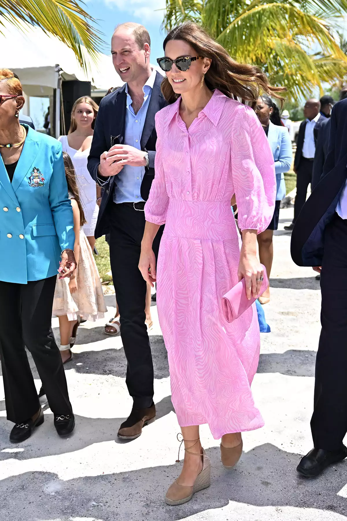 Catherine Duchess of Cambridge and Prince William Royal visit to the Caribbean - 26 Mar 2022