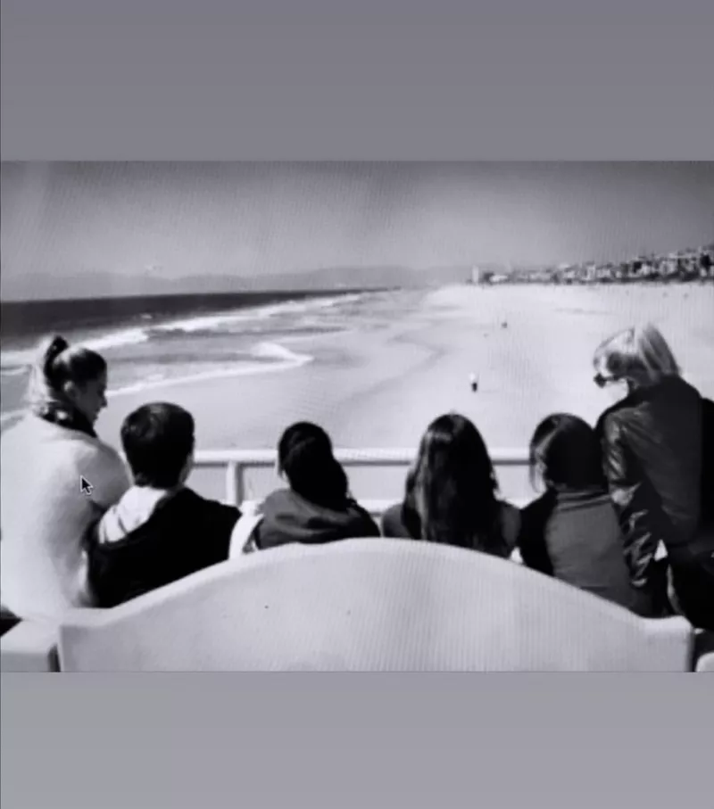 Elenco de Glee en la playa