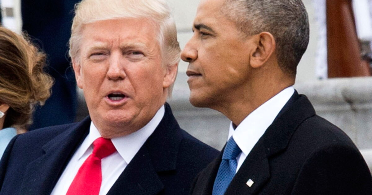 ¿Qué se percibió del encuentro entre Obama y Trump en la toma de posesión?