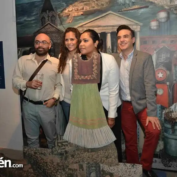 Fidel Huitrón,María Cárdenas,Ivette Felicia y Charly Cárdenas.