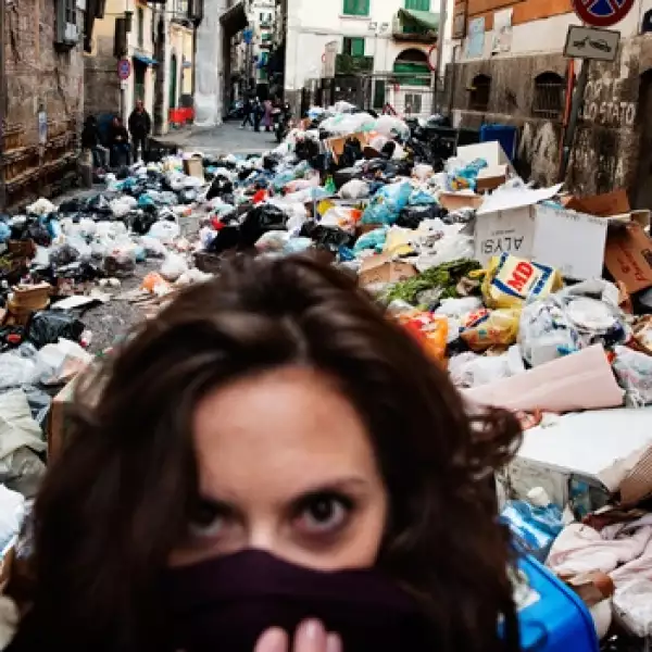 basura crisis italia