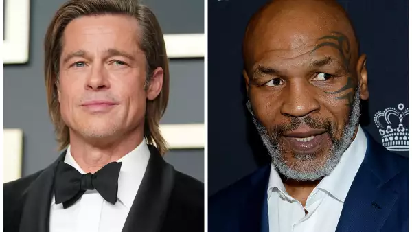 Brad Pitt y Mike Tyson