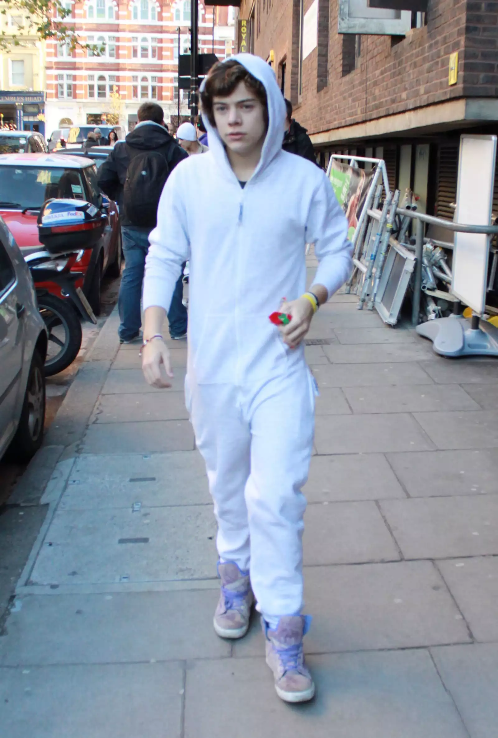 Stars out and about in London, Britain  - Nov 2010