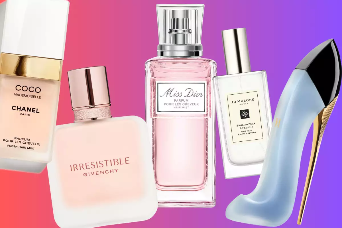 perfumes para el pelo